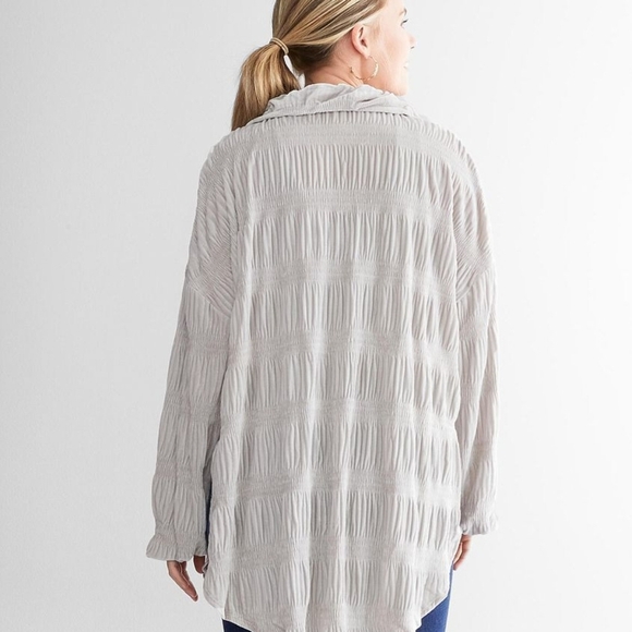 Free People My Best Top in Winter For Size Large Oversized Boho - Picture 4 of 12